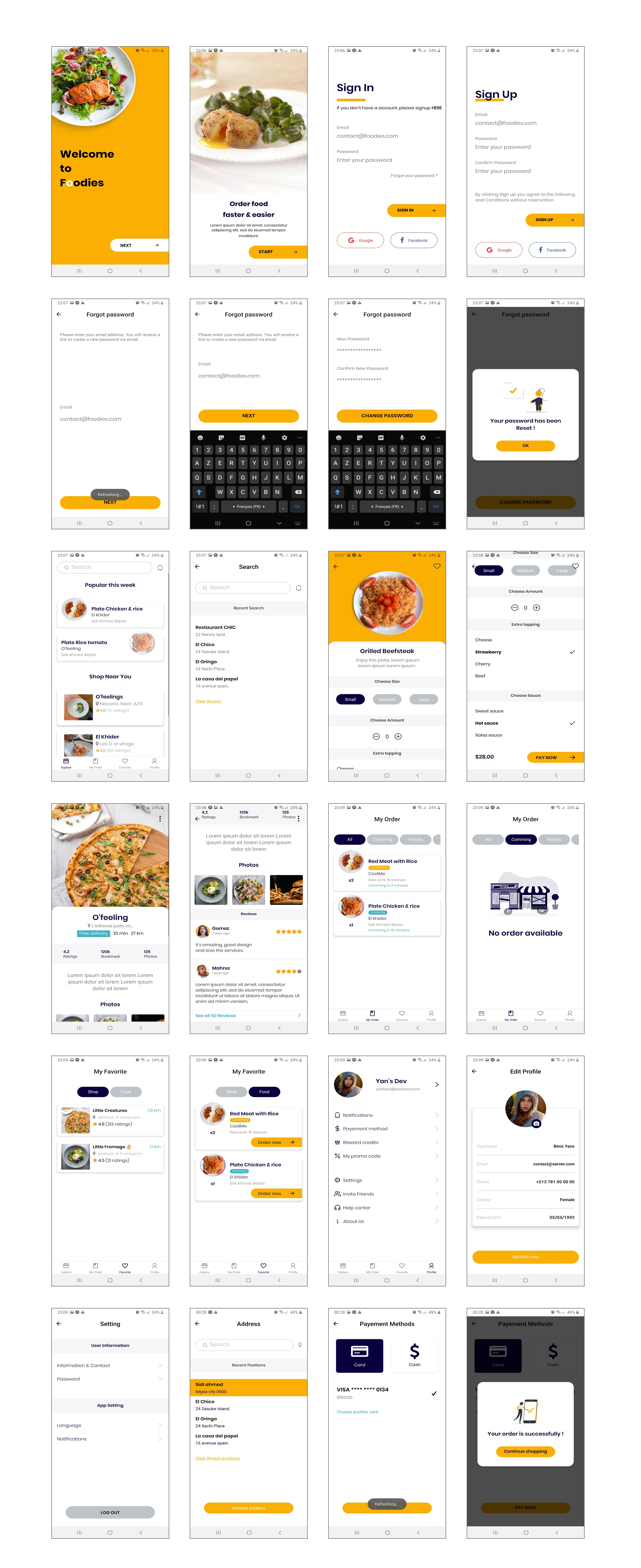 Expo - Foodies Food App UI - 1